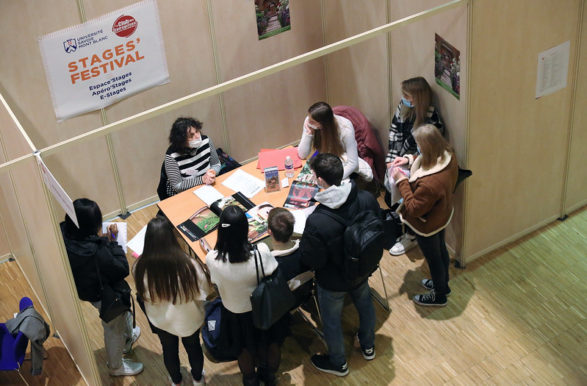 Forum des Stages 2021 : 40 entreprises ont rencontré plus de 450 étudiants !
