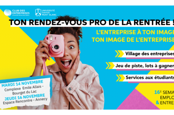 16è Semaine Emploi et Entreprise