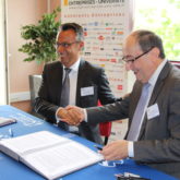Les Présidents du Club des Entreprises et de l’Université Savoie Mont Blanc ont re signé pour 5 ans !