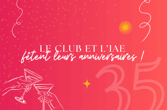 Fêtons les 35 ans – Club x IAE – Jeudi 21 mai 2026