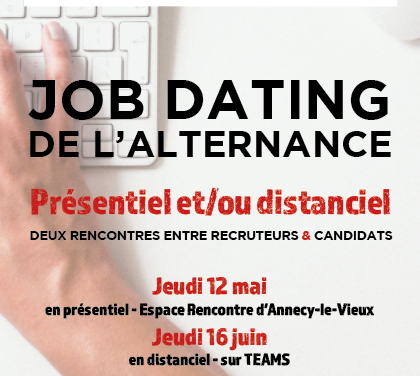 PARTICIPEZ AU JOB DATING DE L’ALTERNANCE ET RECRUTEZ VOTRE ALTERNANT !